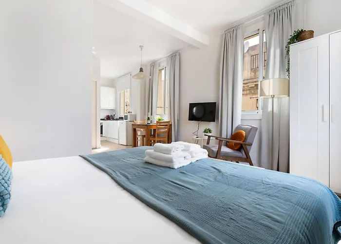 Lodging Apartments Barceloneta Beach Studio 42